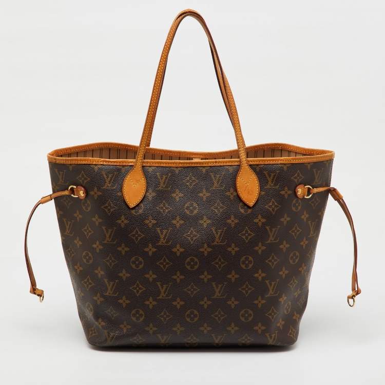 Pre Owned Louis Vuitton Monogram Canvas Neverfull MM Bag