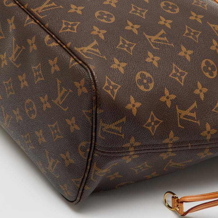 Pre Owned Louis Vuitton Monogram Canvas Neverfull MM Bag