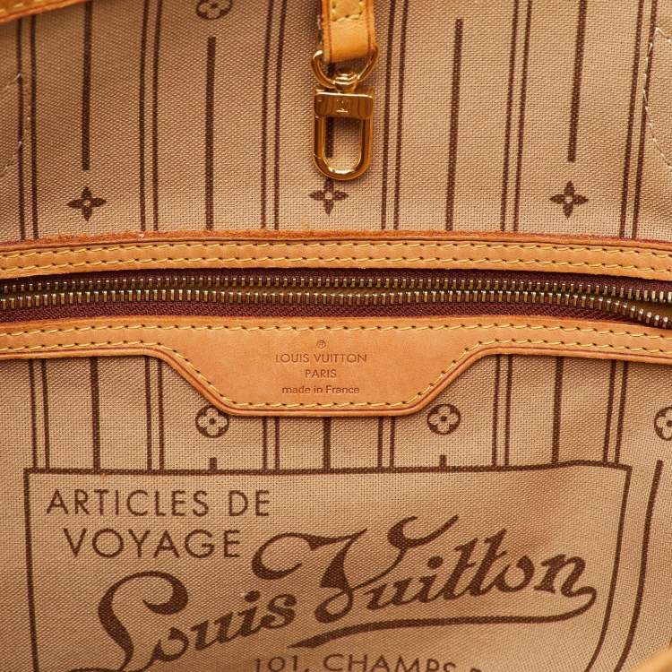 Pre Owned Louis Vuitton Monogram Canvas Neverfull MM Bag