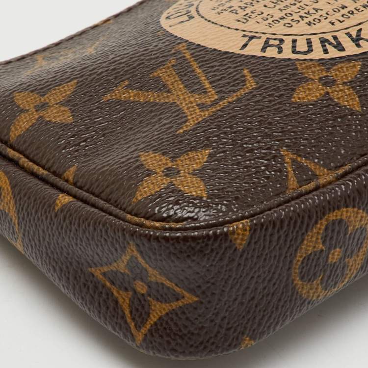Pre Owned Louis Vuitton Monogram Canvas Limited Edition Mini Pochette Accessoires Bag