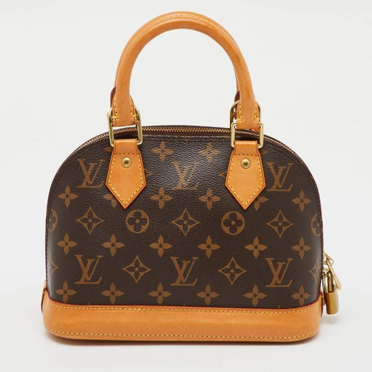 Pre Owned Louis Vuitton Monogram Canvas Alma BB Bag