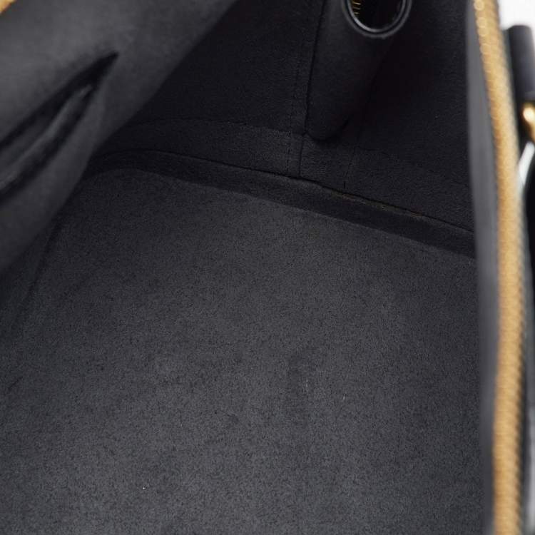 Pre Owned Louis Vuitton Black Epi Leather Alma PM Bag