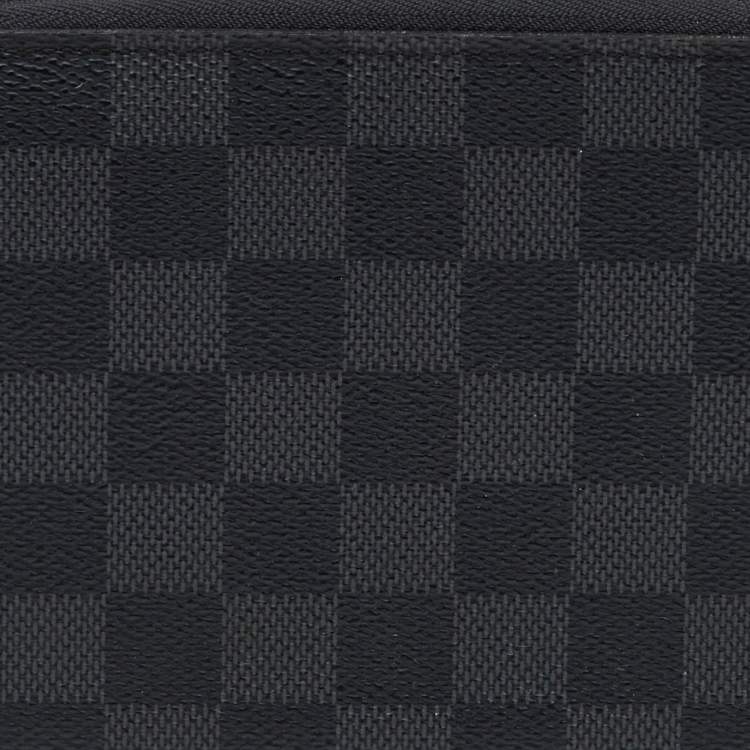 Pre Owned Louis Vuitton Damier Graphite Canvas Zippy Organizer