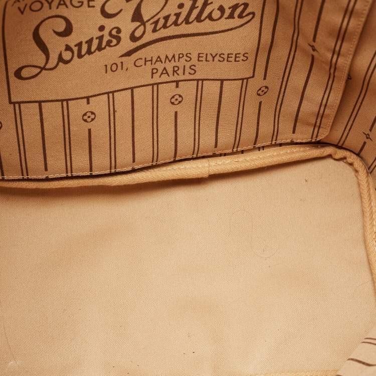 Pre Owned Louis Vuitton Monogram Canvas Neverfull MM Bag