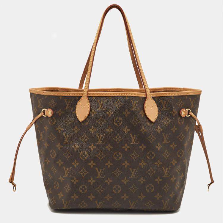 Pre Owned Louis Vuitton Monogram Canvas Neverfull MM Bag