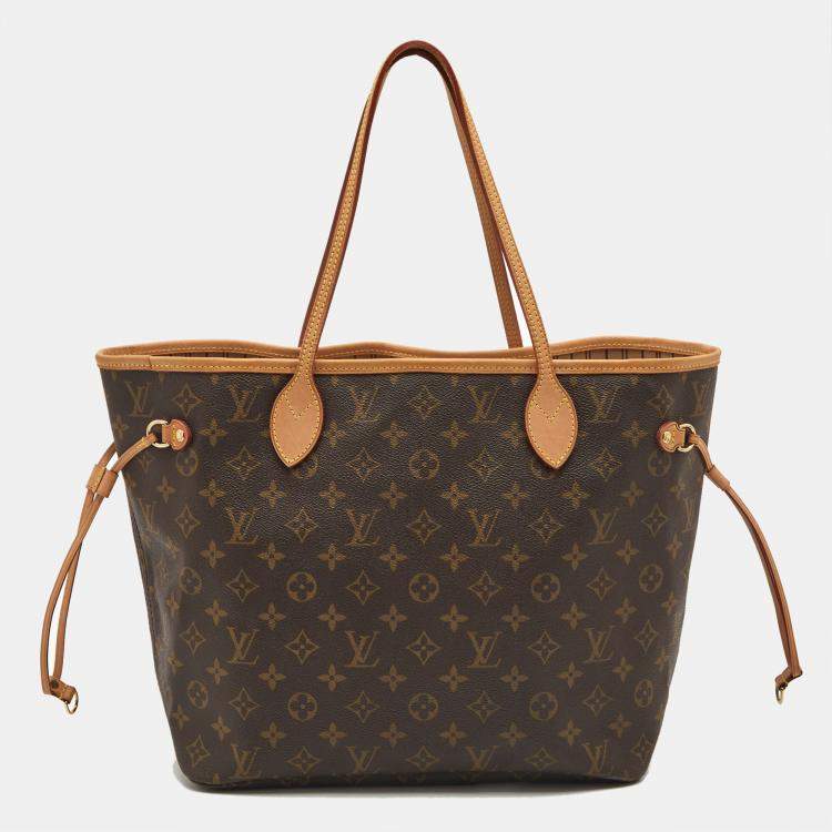 Pre Owned Louis Vuitton Monogram Canvas Neverfull MM Bag