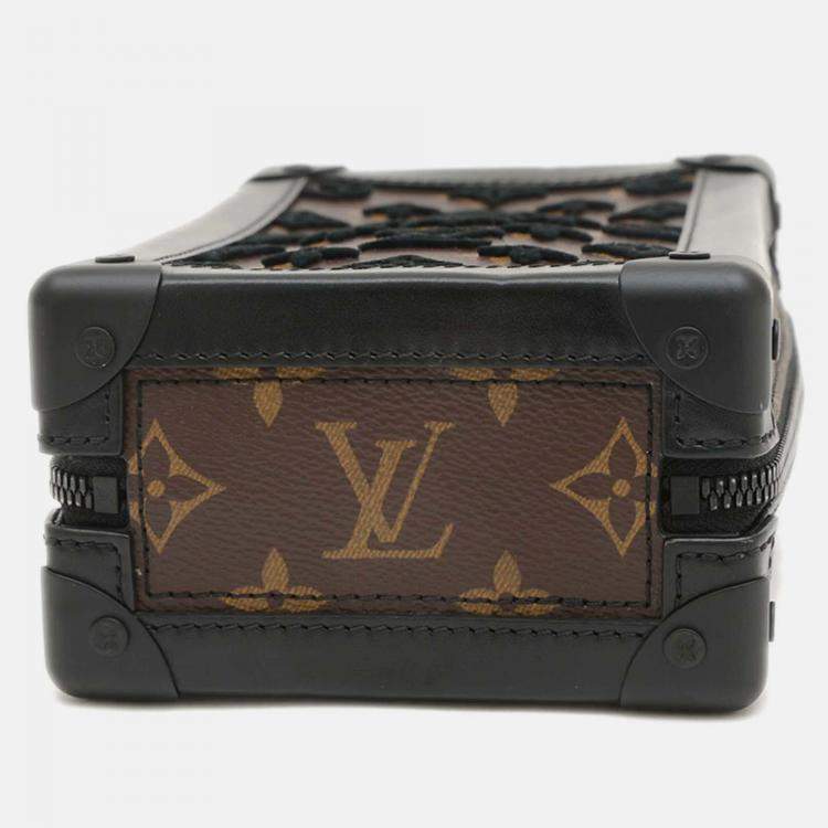 Pre Owned Louis Vuitton Soft Trunk Vertical Monogram Canvas Shoulder Bag