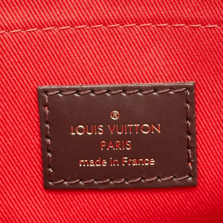 Pre Owned Louis Vuitton Damier Ebene Canvas Croisette Bag
