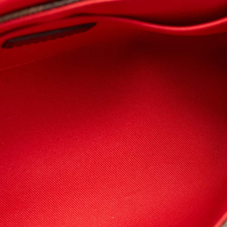 Pre Owned Louis Vuitton Damier Ebene Canvas Croisette Bag