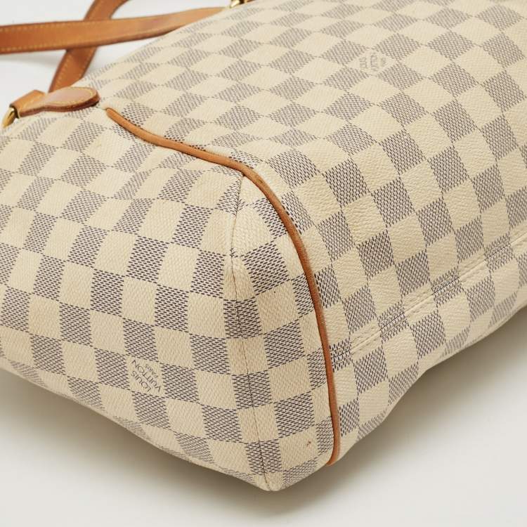 Pre Owned Louis Vuitton Damier Azur Canvas Totally PM Bag
