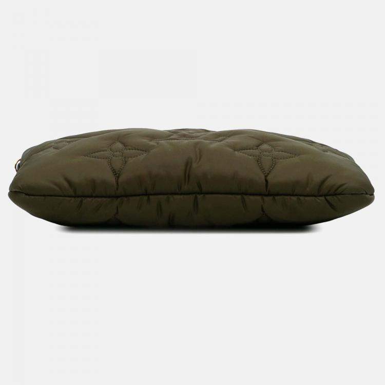 Pre Owned Louis Vuitton Green Monogram Pillow Econyl Multi Pochette Accessoires