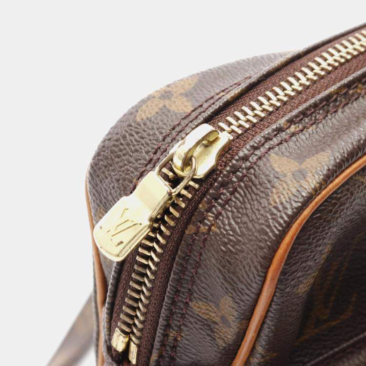 Pre Owned Louis Vuitton Amazon Brown Monogram Canvas Crossbody Bag