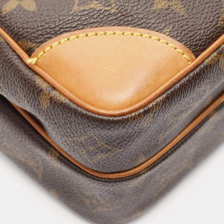 Pre Owned Louis Vuitton Amazon Brown Monogram Canvas Crossbody Bag