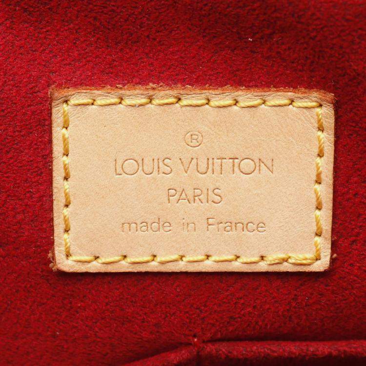 Pre Owned Louis Vuitton Multipli Cite Brown Monogram Canvas Tote Bag