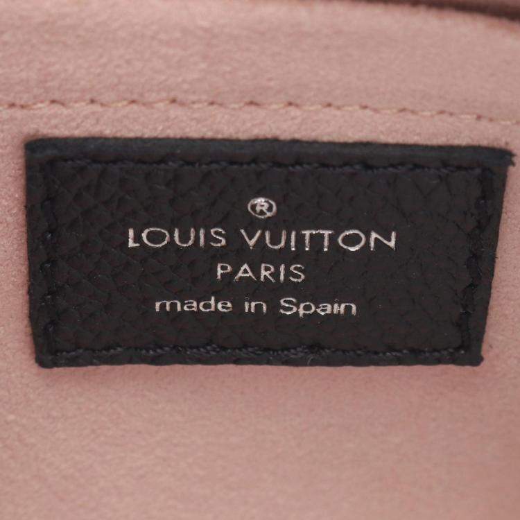Pre Owned Louis Vuitton Marellini Black Epi Leather Top Handle Bag