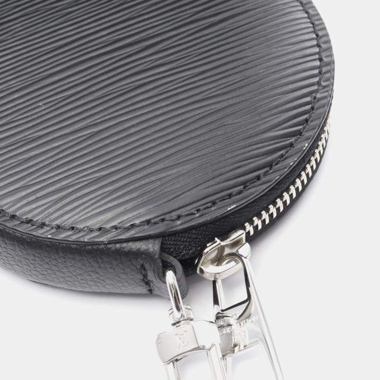 Pre Owned Louis Vuitton Marellini Black Epi Leather Top Handle Bag