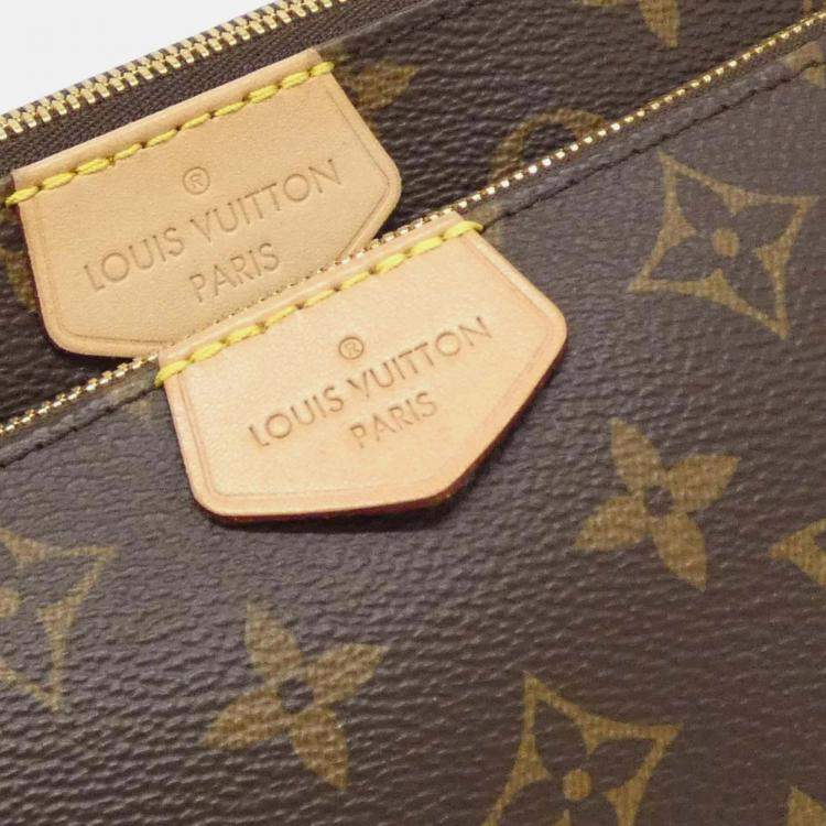 Pre Owned Louis Vuitton Multi Pochette Accessoires Monogram Canvas Shoulder Bag