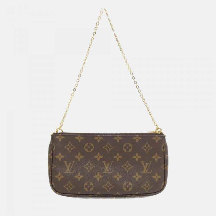 Pre Owned Louis Vuitton Multi Pochette Accessoires Monogram Canvas Shoulder Bag