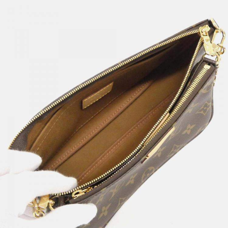 Pre Owned Louis Vuitton Multi Pochette Accessoires Monogram Canvas Shoulder Bag