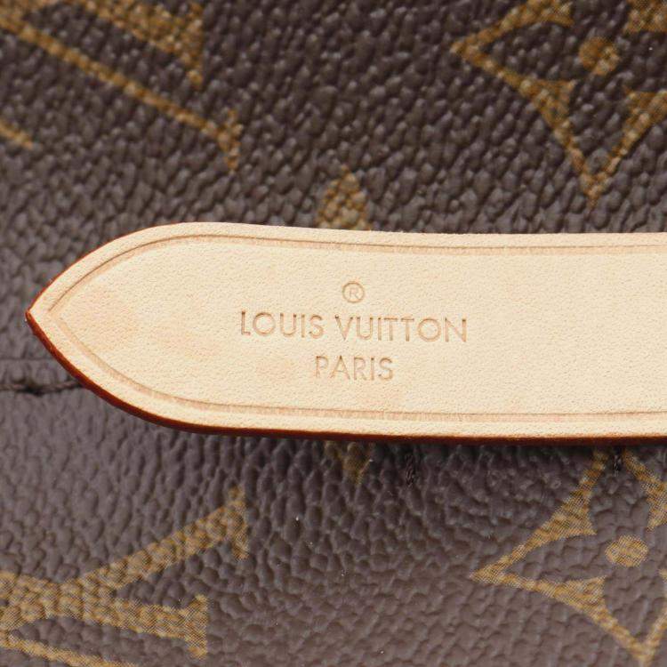 مملوكة مسبقًا Louis Vuitton Neonoe BB Brown Coated Canvas Leather Shoulder Bag