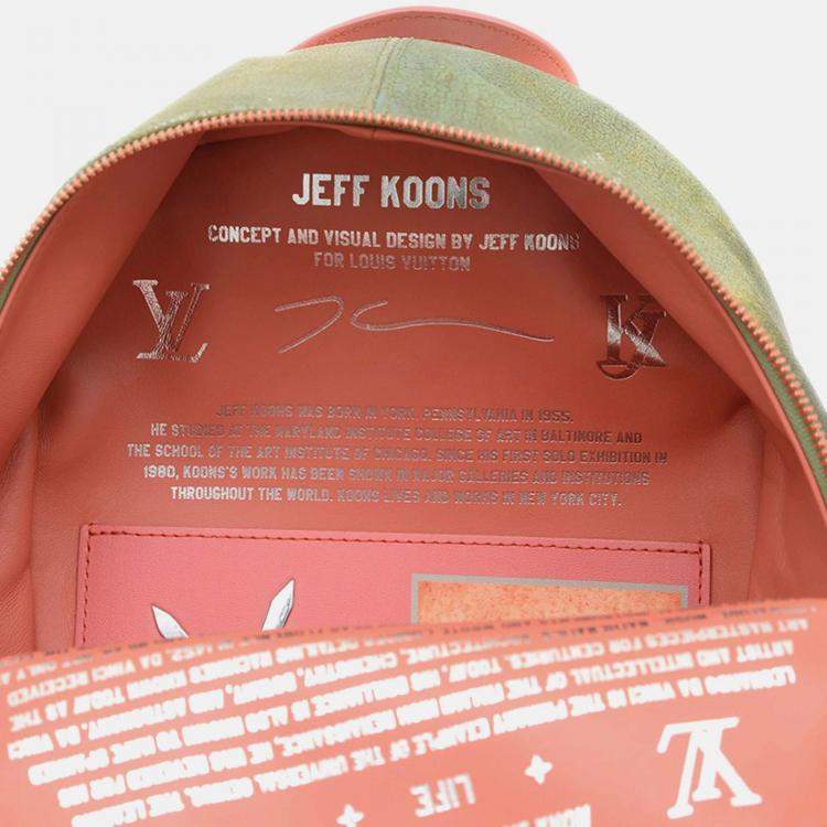 Pre Owned Louis Vuitton Palm Springs Masters Collection Backpack