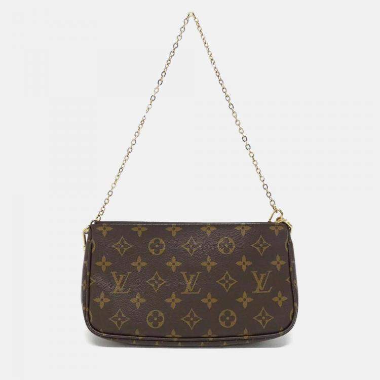 Pre Owned Louis Vuitton Multi Pochette Accessoires Monogram Shoulder Bag