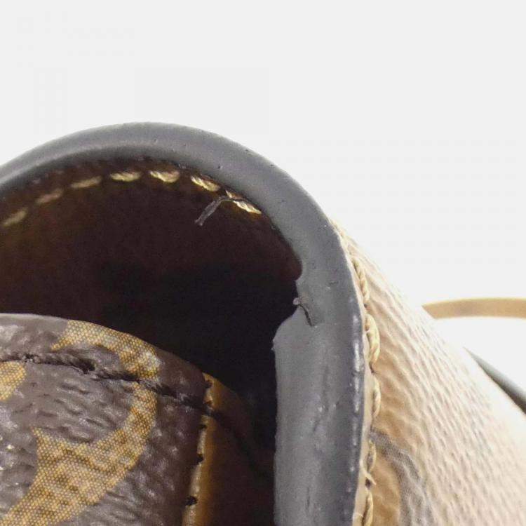 Pre Owned Louis Vuitton Pochette Metis MM Monogram Reverse Shoulder Bag