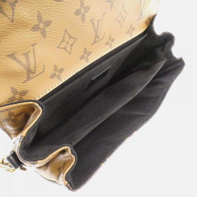Pre Owned Louis Vuitton Pochette Metis MM Monogram Reverse Shoulder Bag