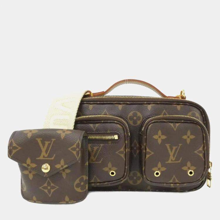 Pre Owned Louis Vuitton Utility Monogram Crossbody Bag