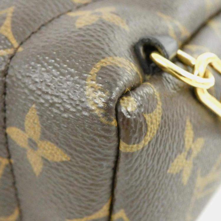 Pre Owned Louis Vuitton Palm Springs Monogram World Tour Mini Backpack 