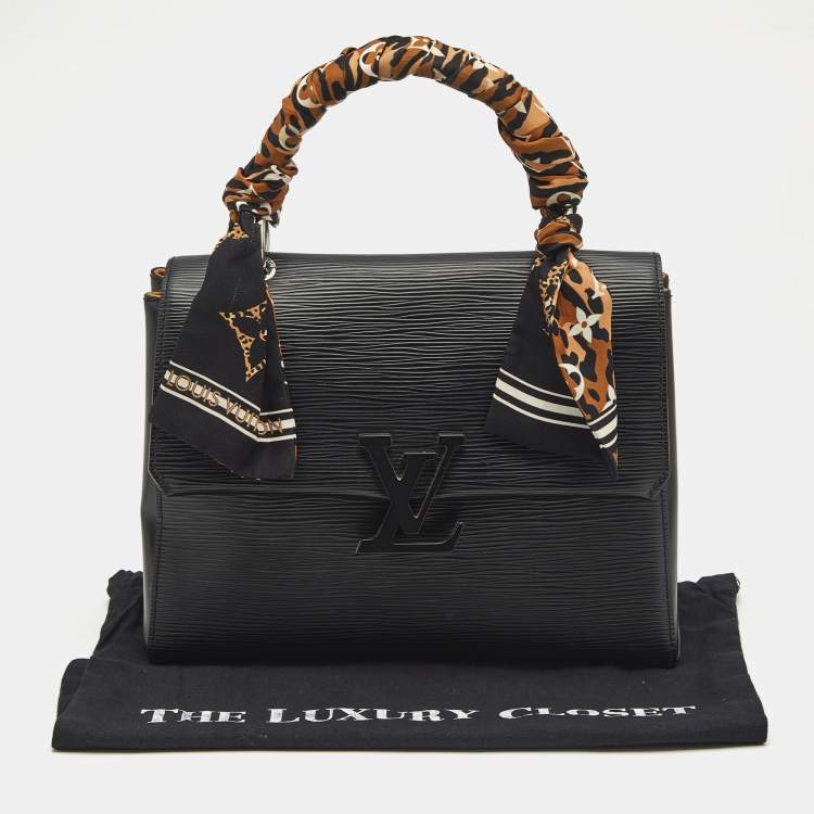 Pre Owned Louis Vuitton Black Epi Leather Grenelle PM Bag