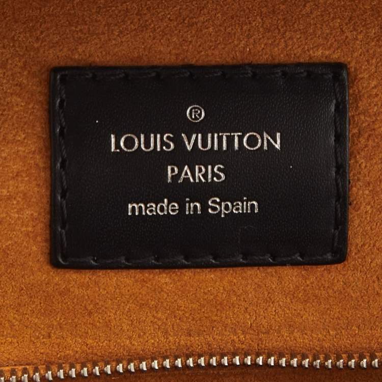 Pre Owned Louis Vuitton Black Epi Leather Grenelle PM Bag
