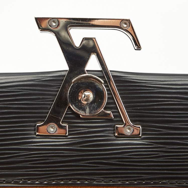 Pre Owned Louis Vuitton Black Epi Leather Grenelle PM Bag