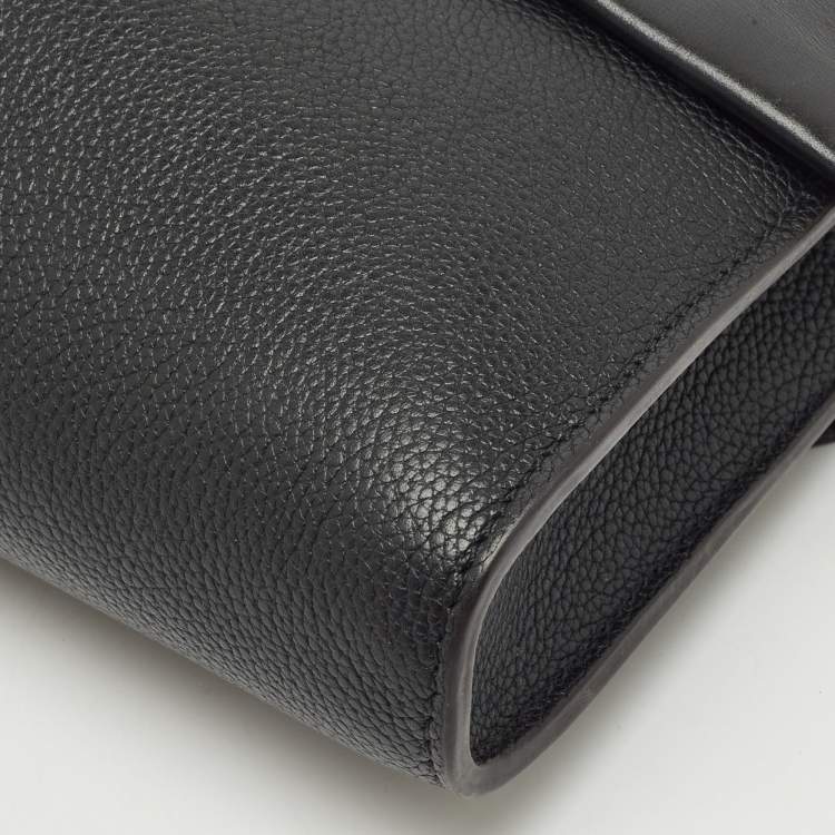 Pre Owned Louis Vuitton Black Leather City Streamer Pochette