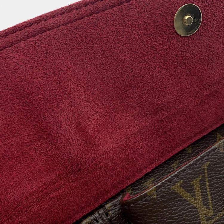 Pre Owned Louis Vuitton Viva Cite MM Brown Monogram Shoulder Bag