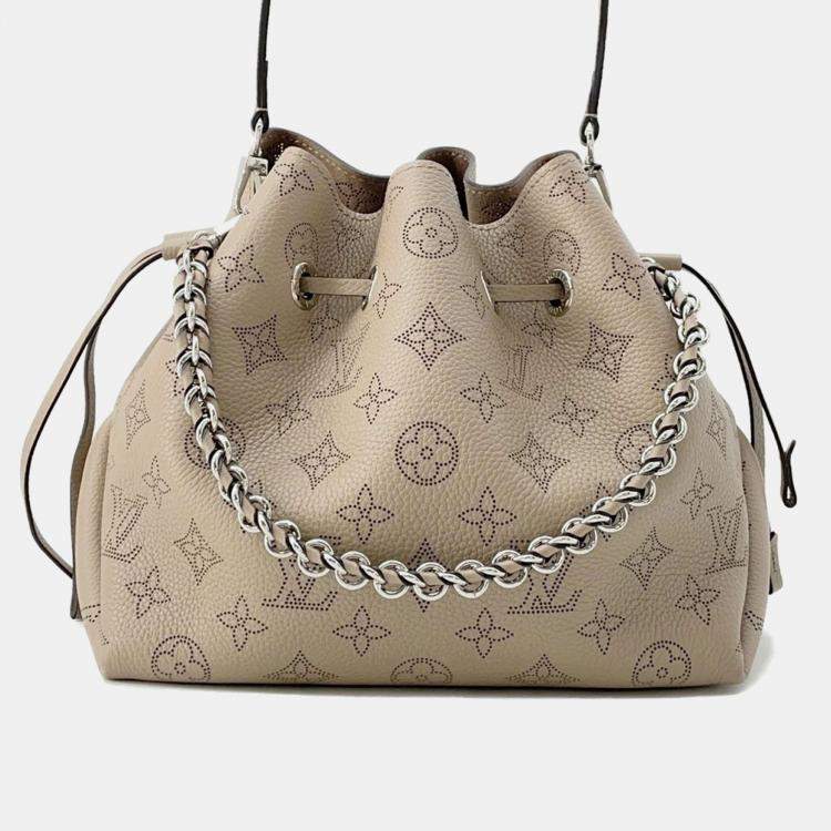 Pre Owned Louis Vuitton Bella Galet Monogram Mahina Shoulder Bag
