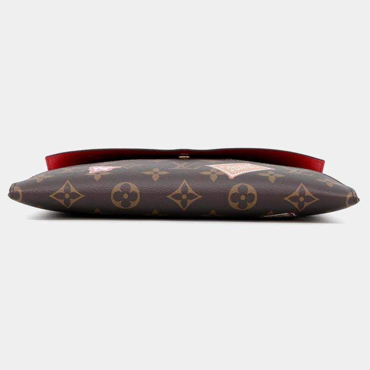 Pre Owned Louis Vuitton Kirigami Candy Brown Monogram Vivienne Pochette Set