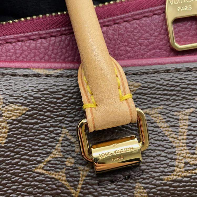 Pre Owned  Louis Vuitton Pallas Aurore Monogram Satchel Bag