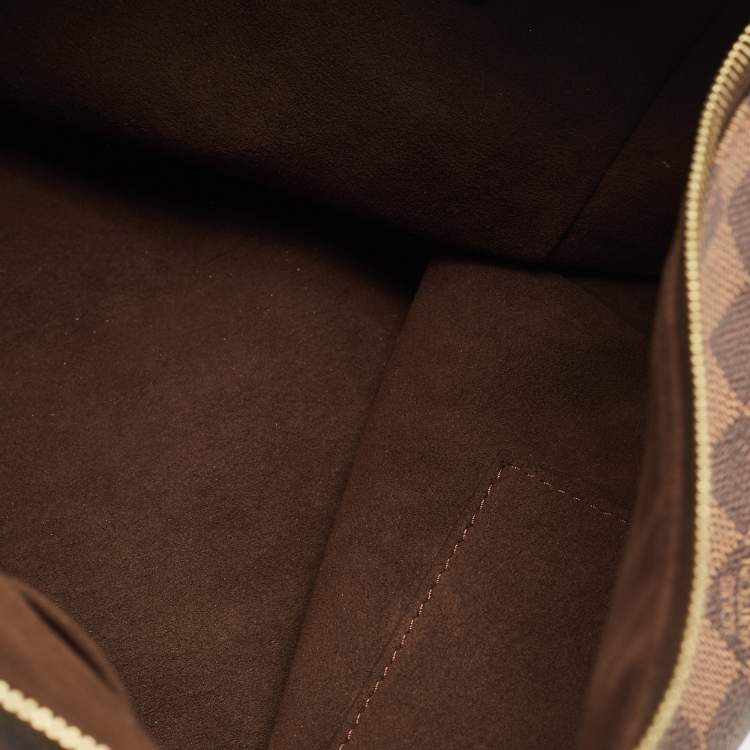 Pre Owned Louis Vuitton Damier Ebene Canvas Portobello GM Bag