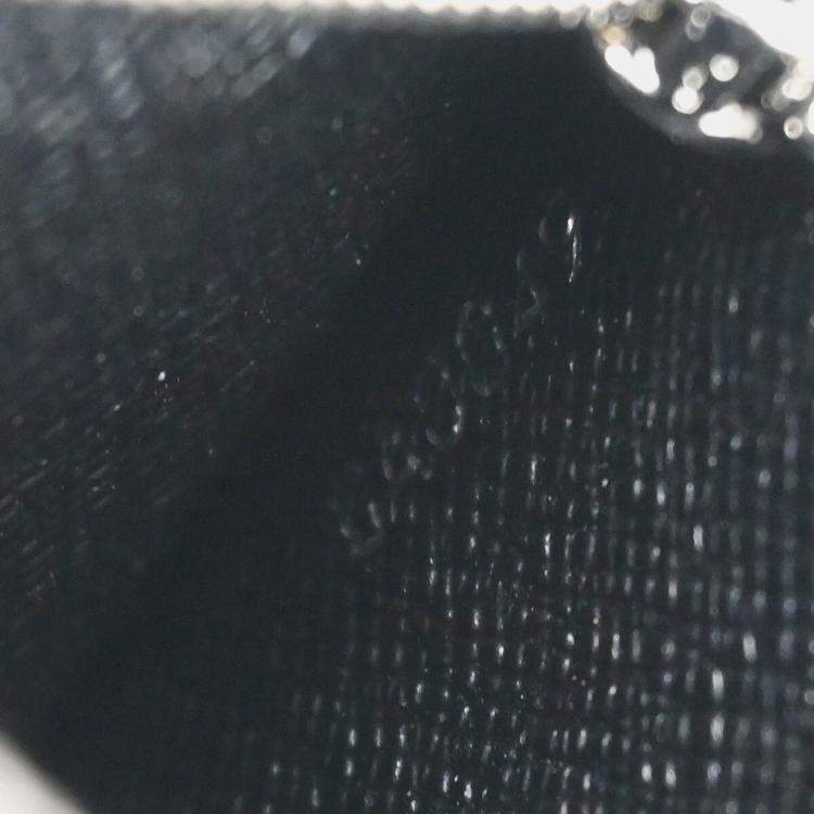Pre Owned Louis Vuitton Pochette Cles Black Epi Leather Coin Purse