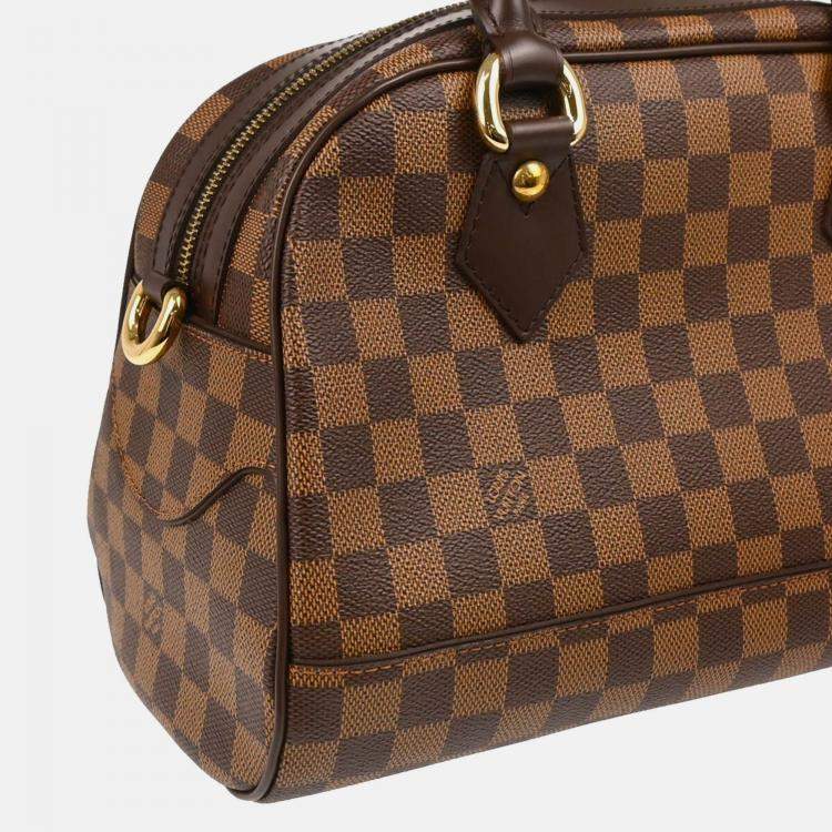 مملوكة مسبقًا Louis Vuitton Duomo Brown Damier Ebene Canvas Top Handle Bag