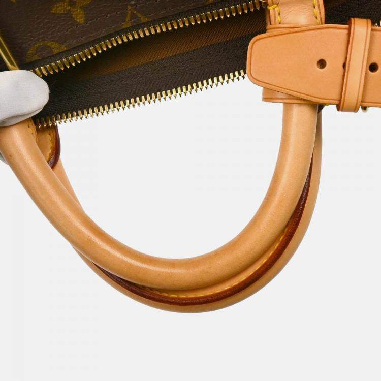 مملوكة مسبقًا Louis Vuitton Keepall 55 Brown Monogram Canvas Travel Bag