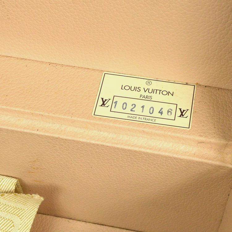 Pre Owned Louis Vuitton Monogram Bisten 70 Trunk Luggage Suitcase