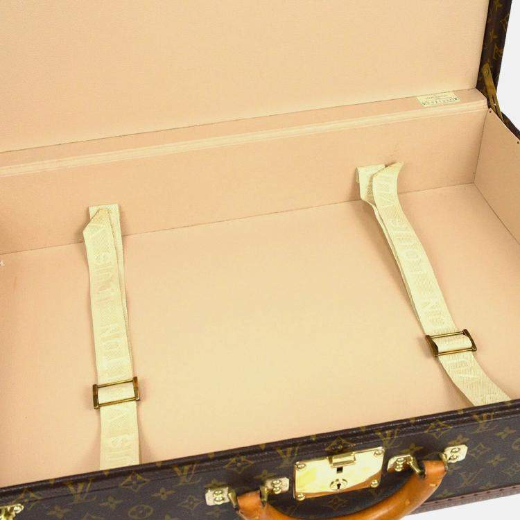 Pre Owned Louis Vuitton Monogram Bisten 70 Trunk Luggage Suitcase