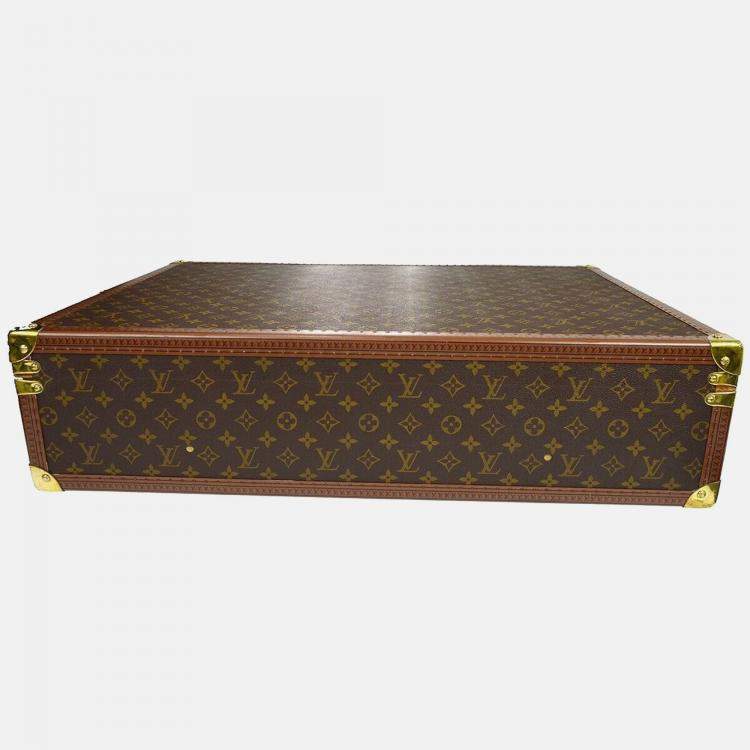 Pre Owned Louis Vuitton Monogram Bisten 70 Trunk Luggage Suitcase