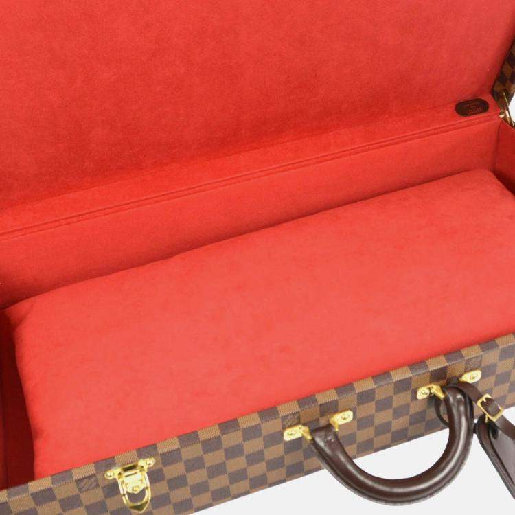 Pre Owned Louis Vuitton Trunk Damier Ebene Canvas Suitcase