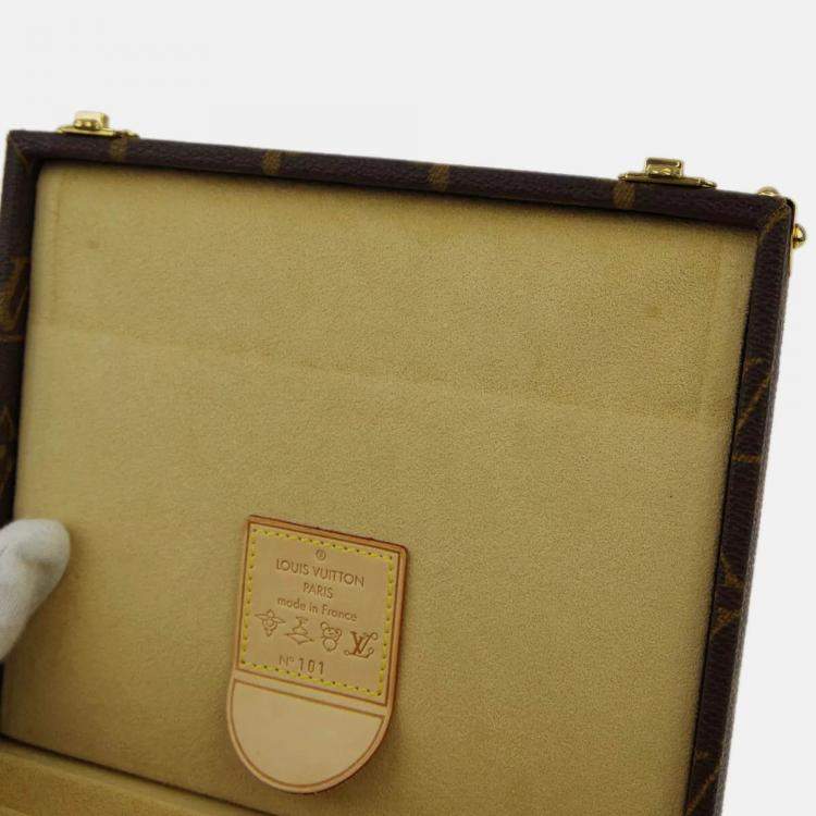 Pre Owned Louis Vuitton Takashi Murakami Monogram Panda Jewelry Box