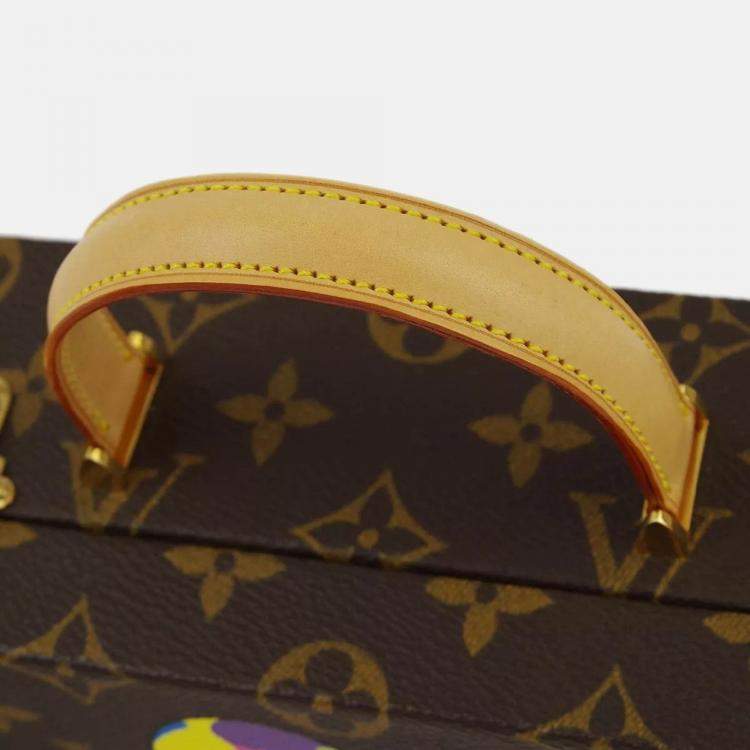 Pre Owned Louis Vuitton Takashi Murakami Monogram Panda Jewelry Box