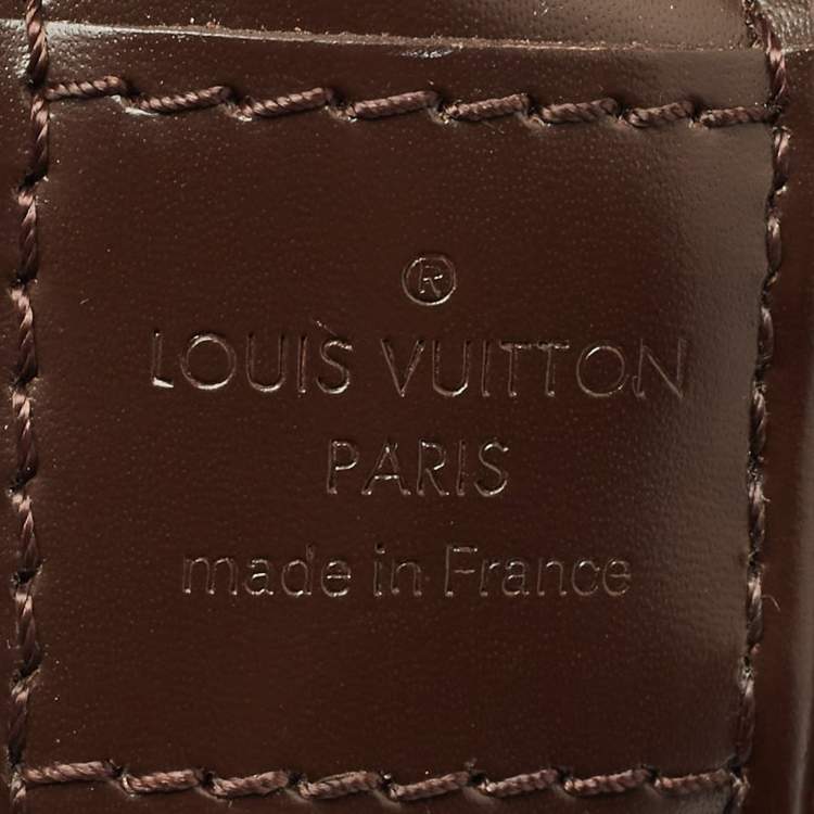 Pre Owned Louis Vuitton Damier Ebene Canvas Alma MM Bag