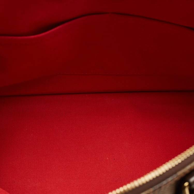 Pre Owned Louis Vuitton Damier Ebene Canvas Alma MM Bag